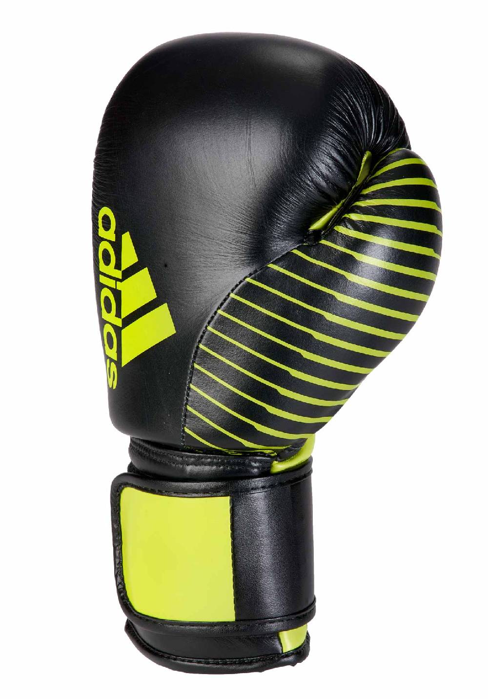 Ju Sports adidas Kickboxing Wettkampfhandschuh black/neon green, adiKBWKF200 Tiefpreis