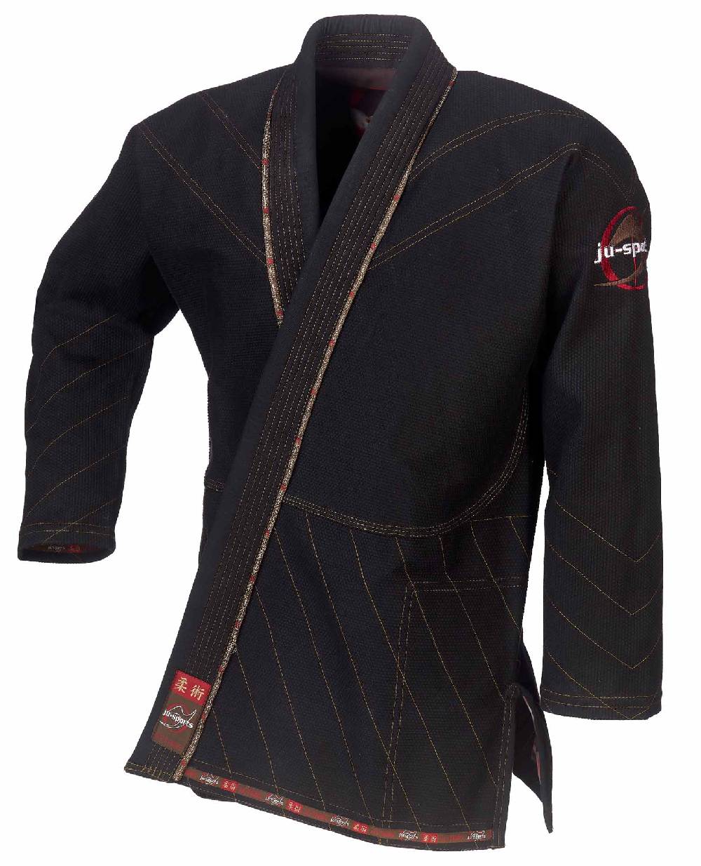 Ju Sports BJJ Gi Mythos schwarz C19 Kostenlose Rückgabe