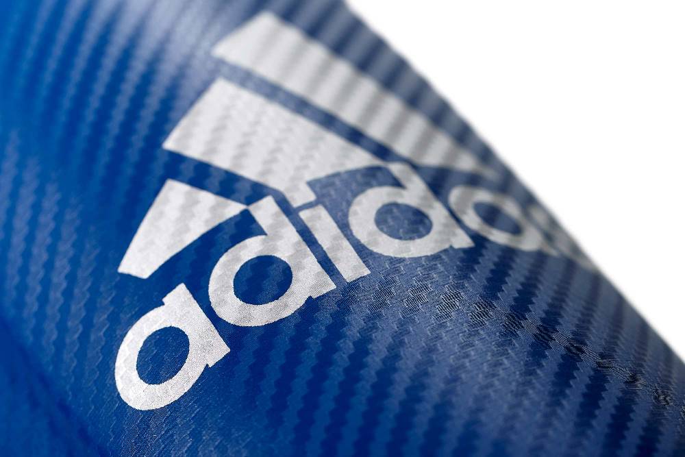 Ju Sports adidas Pro Kickboxing Schienbein-Spannschutz blue/silver, adiKBSI300 Sonderangebot der Fabrik