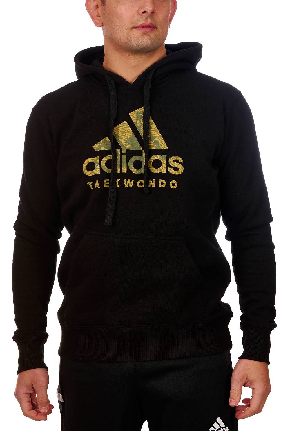 Ju Sports adidas Badge of Sport Hoody Taekwondo schwarz, adiCLHD20T Fabrikverkauf
