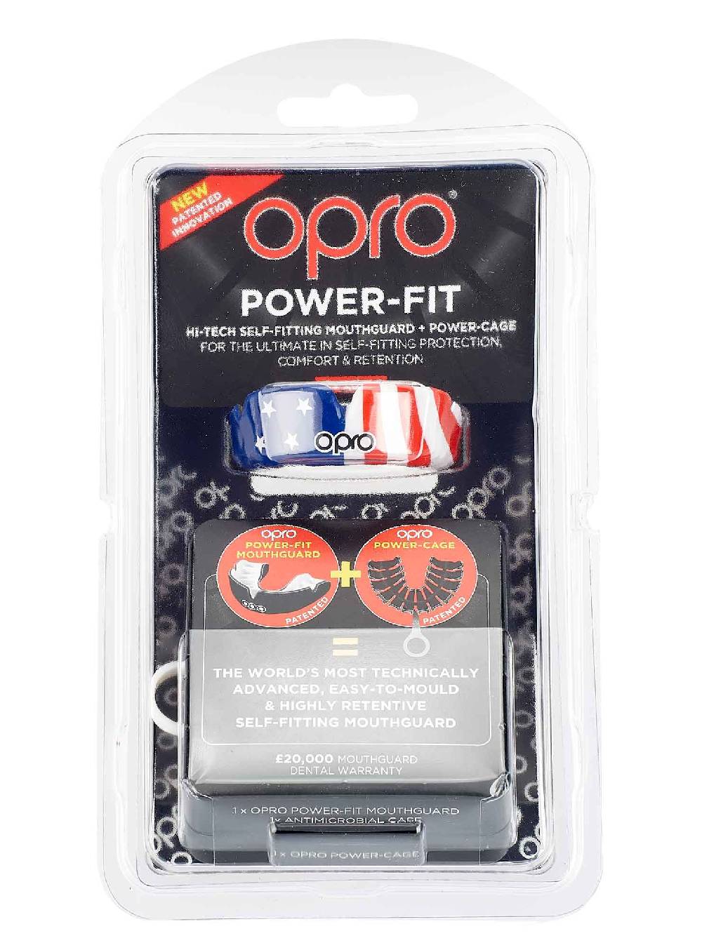 Ju Sports OPRO Zahnschutz PowerFit USA Limitierter Zeitrabatt