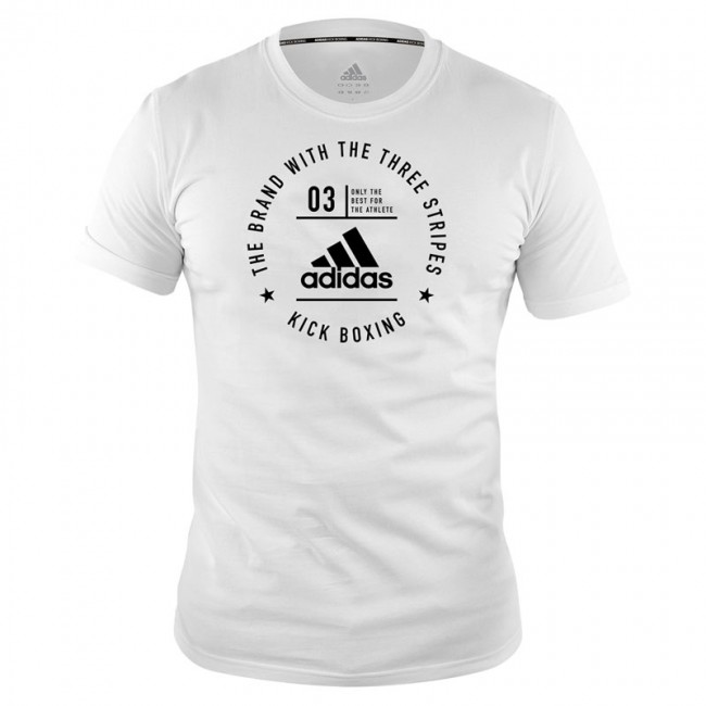 Ju Sports adidas Community Line T-Shirt Kickboxing white adiCL01KB Versandkostenfrei