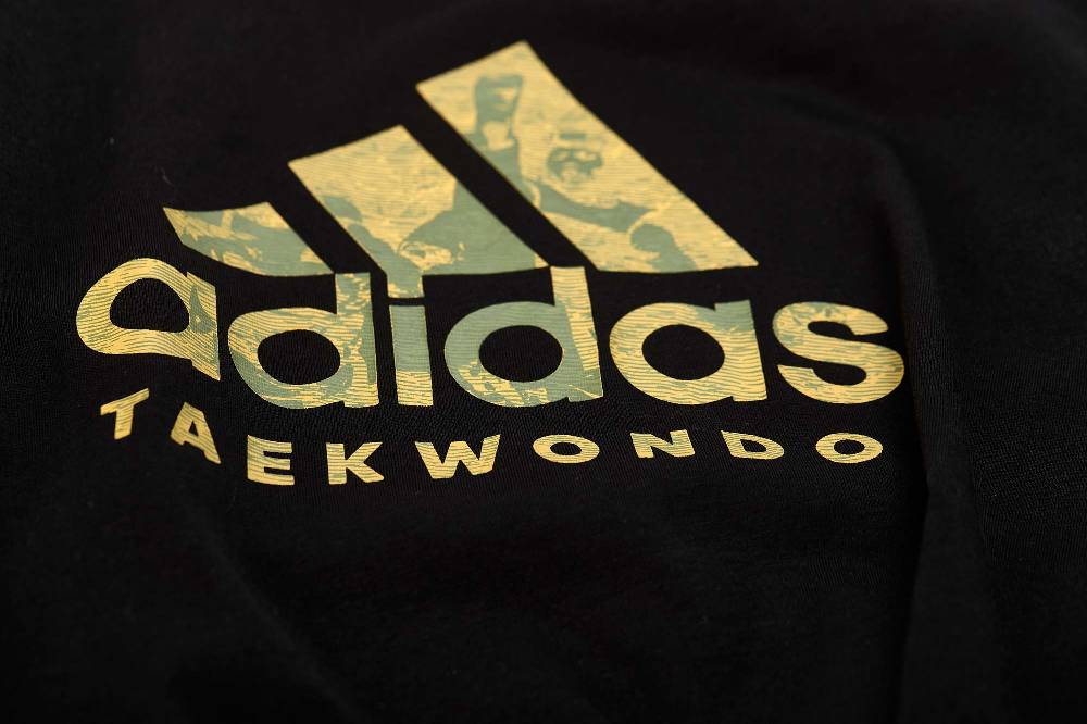 Ju Sports adidas Badge of Sport T-Shirt Taekwondo schwarz adiCLTS20T Saisonschlussverkauf
