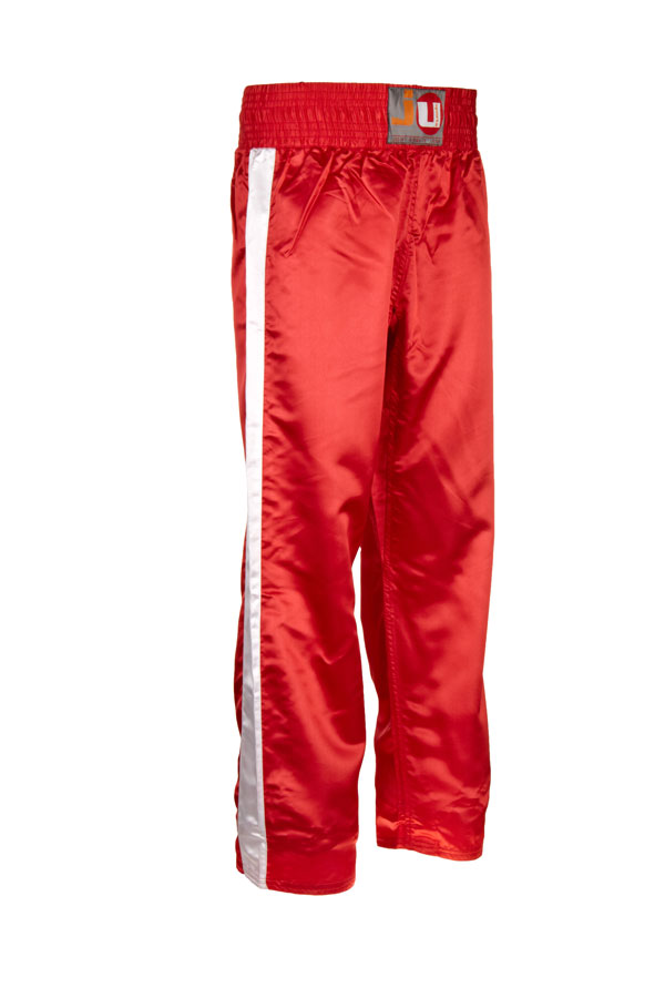 Ju Sports Kickboxhose "Stripe" rot Valentinstagsangebot