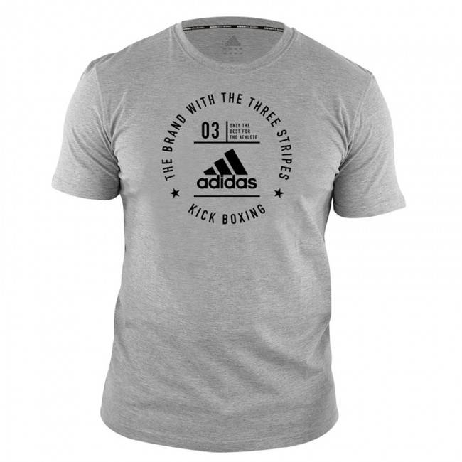 Ju Sports adidas Community Line T-Shirt Kickboxing grey adiCL01KB Neuheiten
