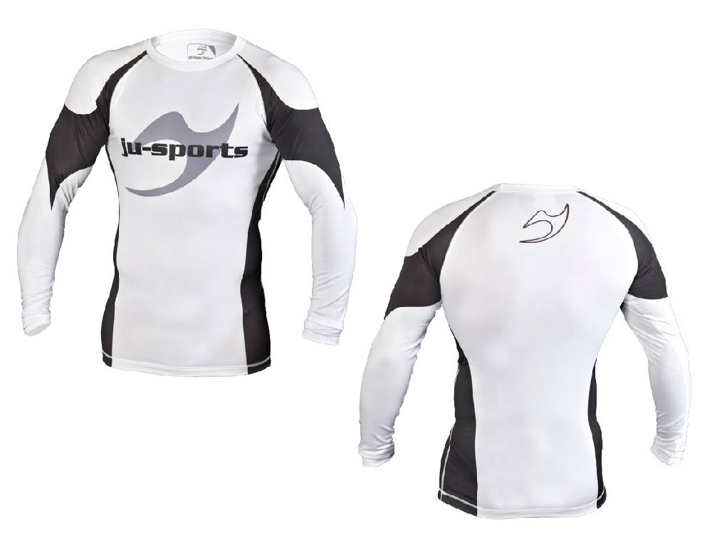Ju Sports Rashguard Pro C13 langarm weiß