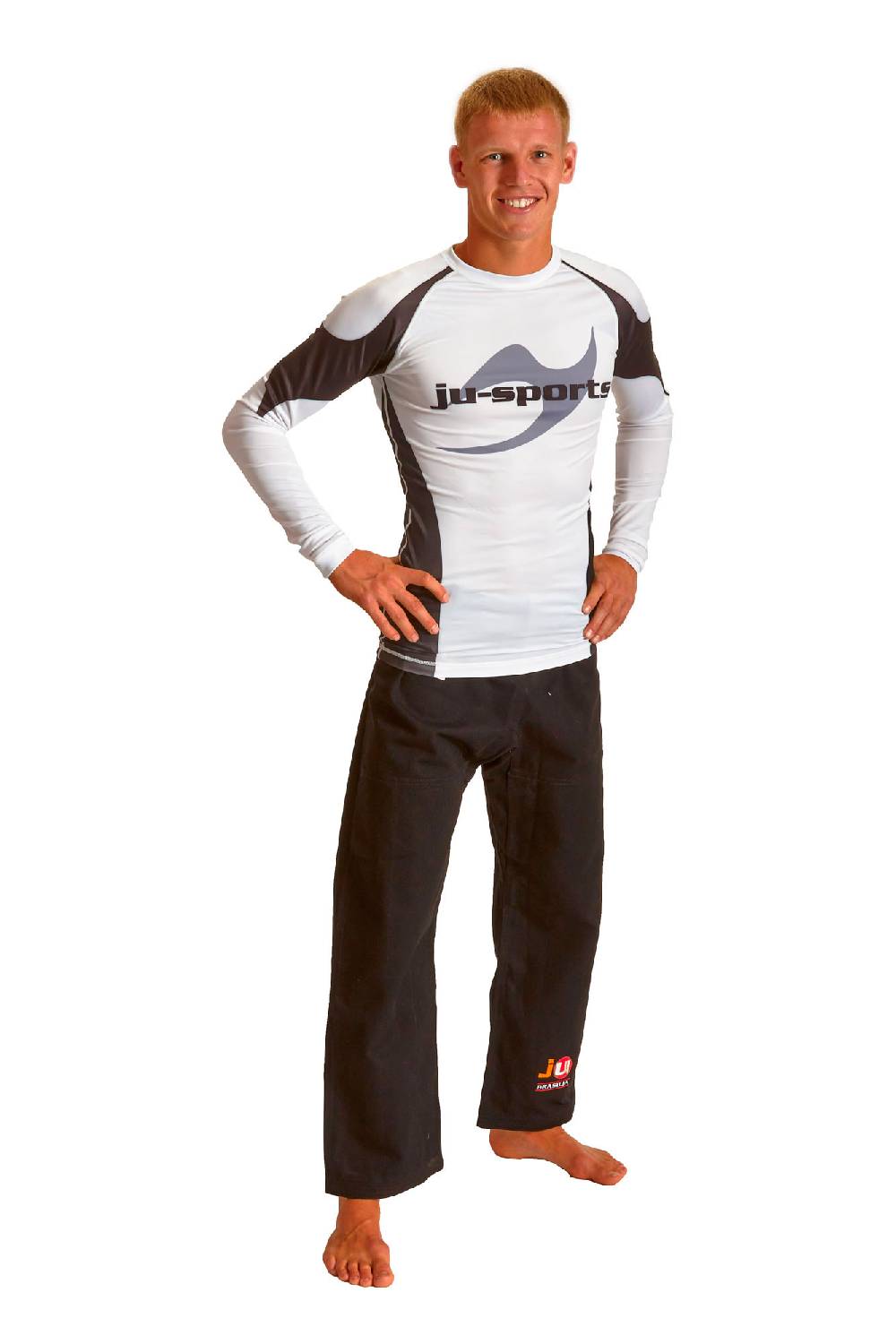 Ju Sports Rashguard Pro C13 langarm weiß Saisonale Angebote
