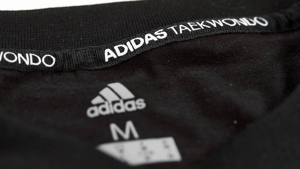 Ju Sports adidas Taekwondo Community Line Shirt "Circle" black/red, adicsts01T Sonderangebote