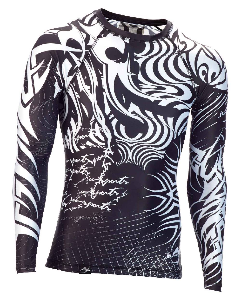 Ju Sports Rashguard Pro C17 Psycho langarm Black Friday Preise