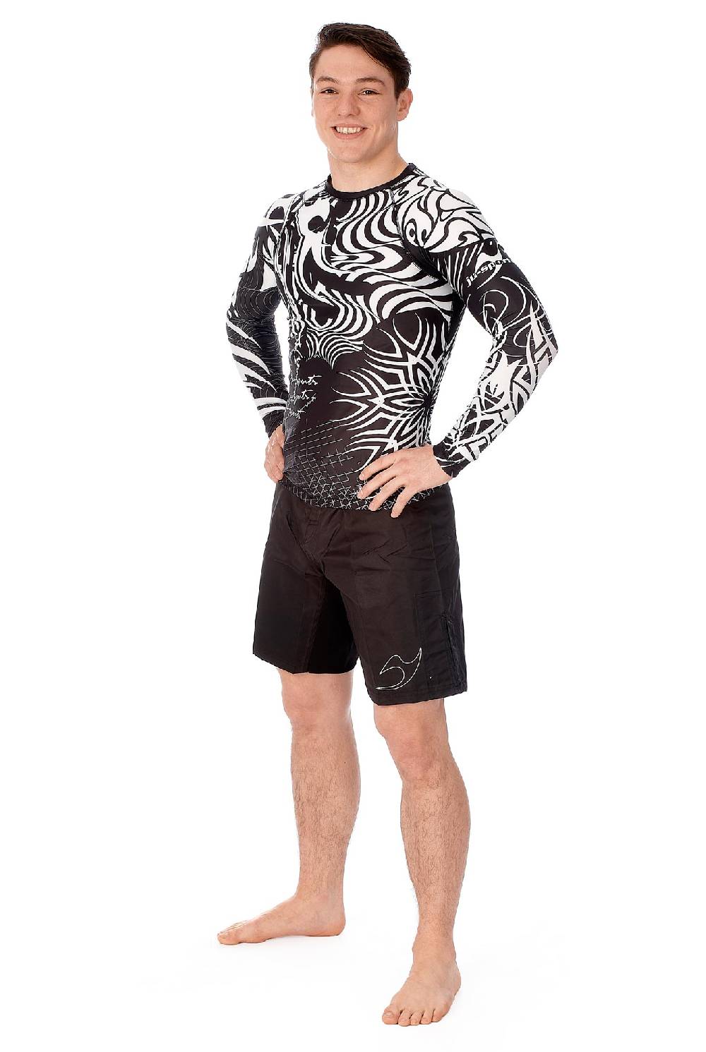 Ju Sports Rashguard Pro C17 Psycho langarm Black Friday Preise