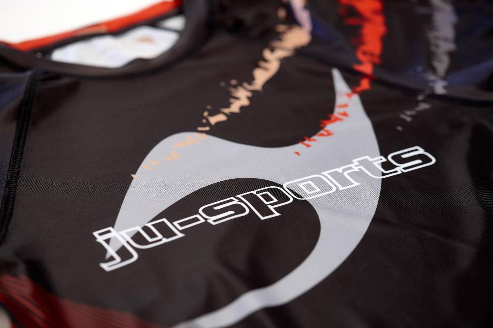 Ju Sports Rashguard Pro C18 Germany kurzarm schwarz Im Verkauf
