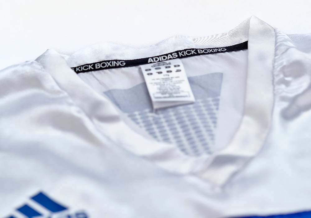 Ju Sports adidas Kickbox-Shirt blau/weiß, adiKBUN100S 50% Rabatt für begrenzte Zeit