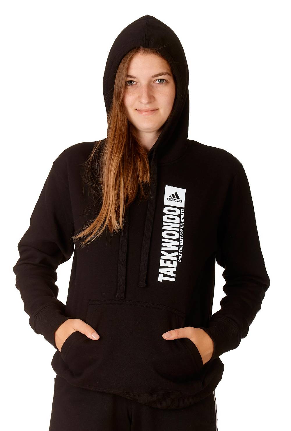 Ju Sports adidas Community 22 Hoody Taekwondo schwarz, adiCLHD21V-T Online