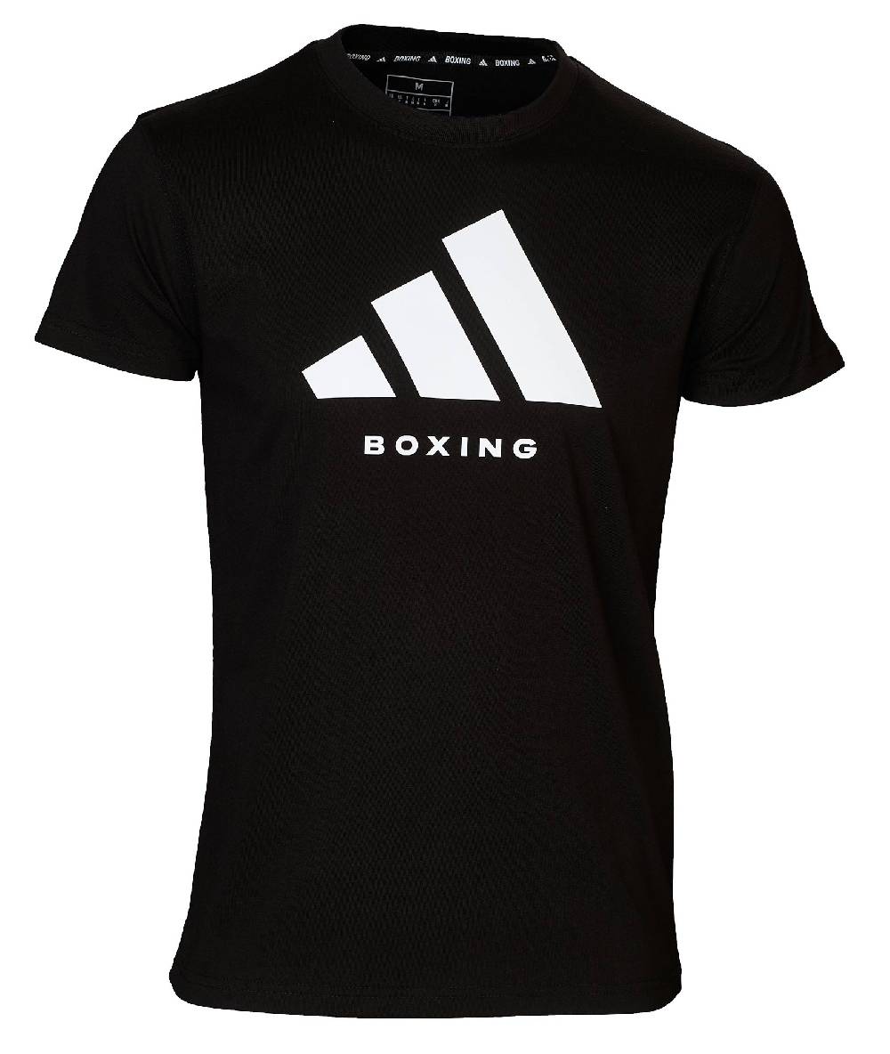 Ju Sports adidas Community Graphic Tee Boxing schwarz, adiCLTS24-B Fabrikverkauf