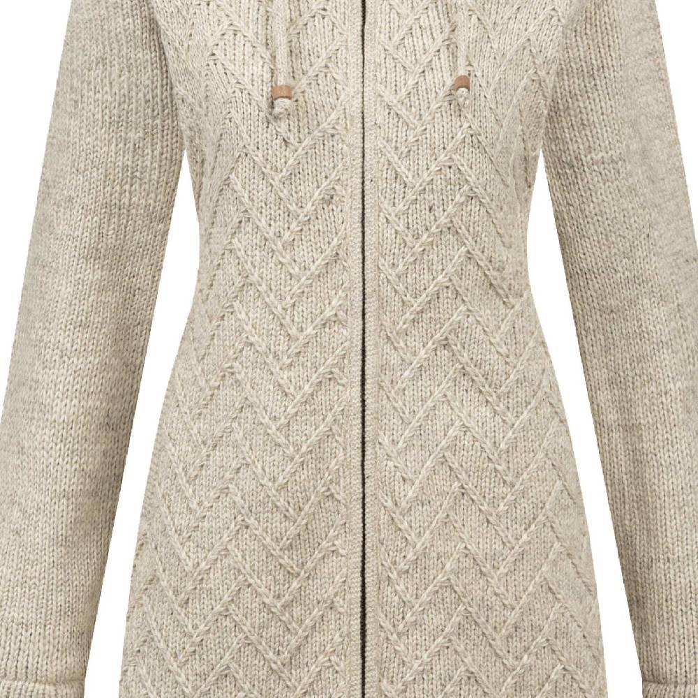 Kunst Und Magie ALMHUBER Klassische Damen Strickjacke Kurzmantel Winter Mantel Wolle Jacke Wollmantel Kapuze Bis zu 60% Rabatt