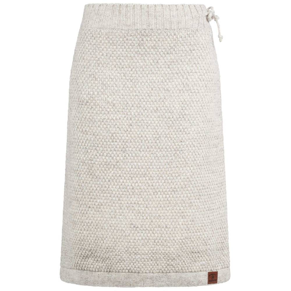 Kunst Und Magie Langer Strickrock Winter Woll Rock mit klassischem Waffel-Muster Wolle Boho Nur für heute