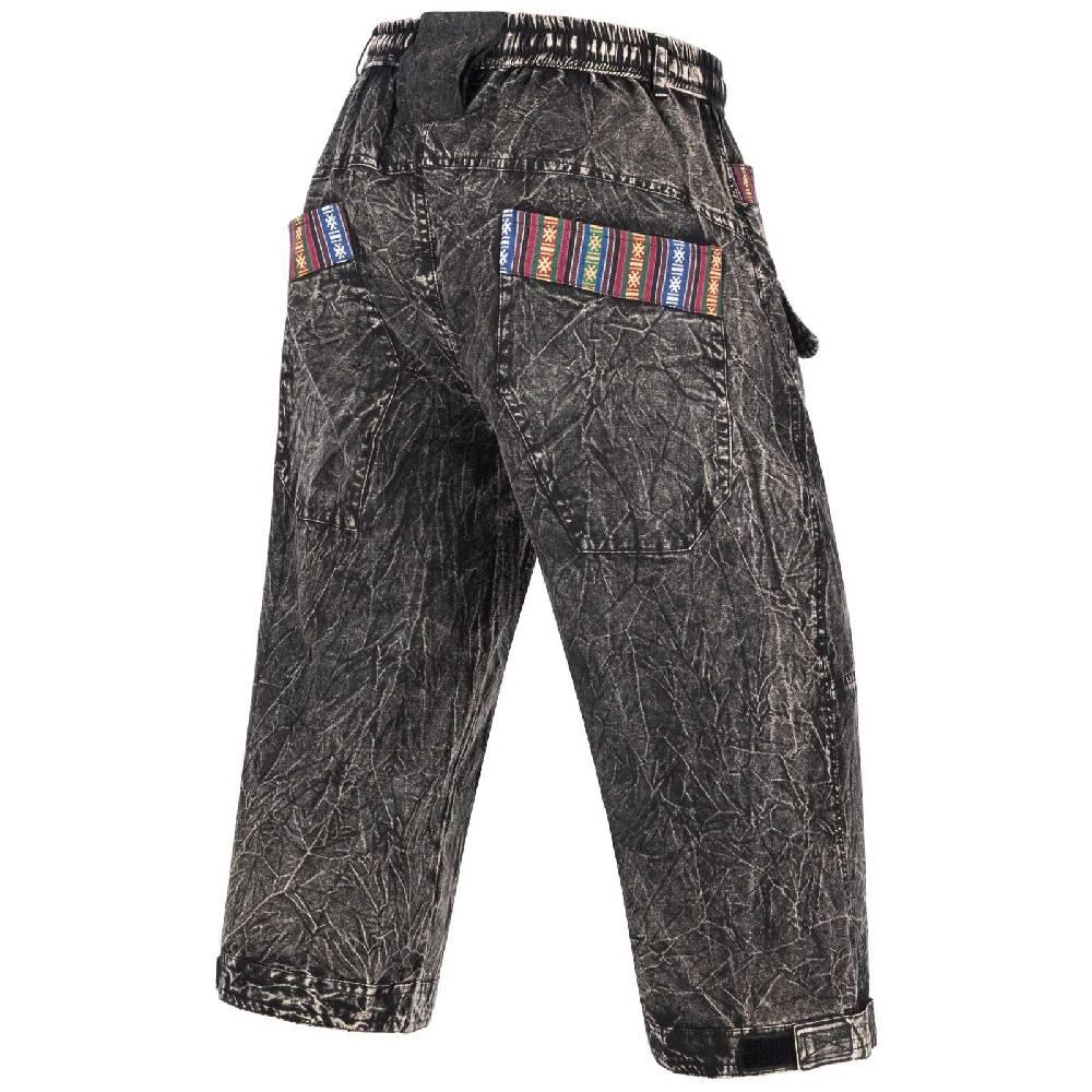 Kunst Und Magie Kurze Aladin Herren Hose 3/4 Baggy Cargo Yoga Pants Hippie Goa Baumwoll Shorts Discount Store für neue Produkte