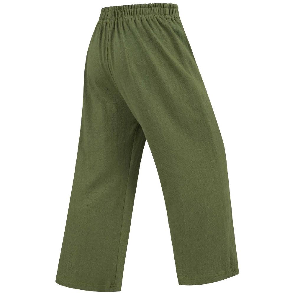 Kunst Und Magie Hose Psy Goa 70er Hippie Boho Ibiza Style Hippie Sommerhose Strick Gruen Online