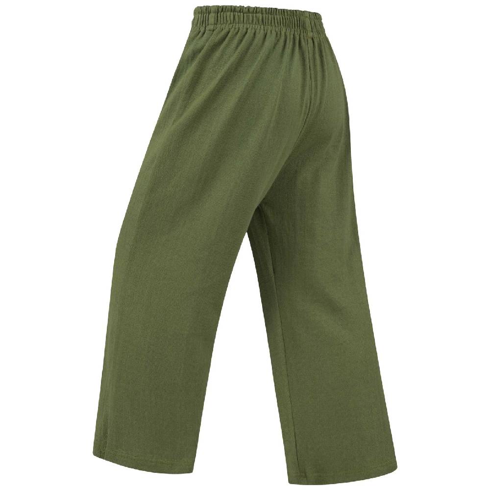 Kunst Und Magie Hose Psy Goa 70er Hippie Boho Ibiza Style Hippie Sommerhose Strick Gruen Online