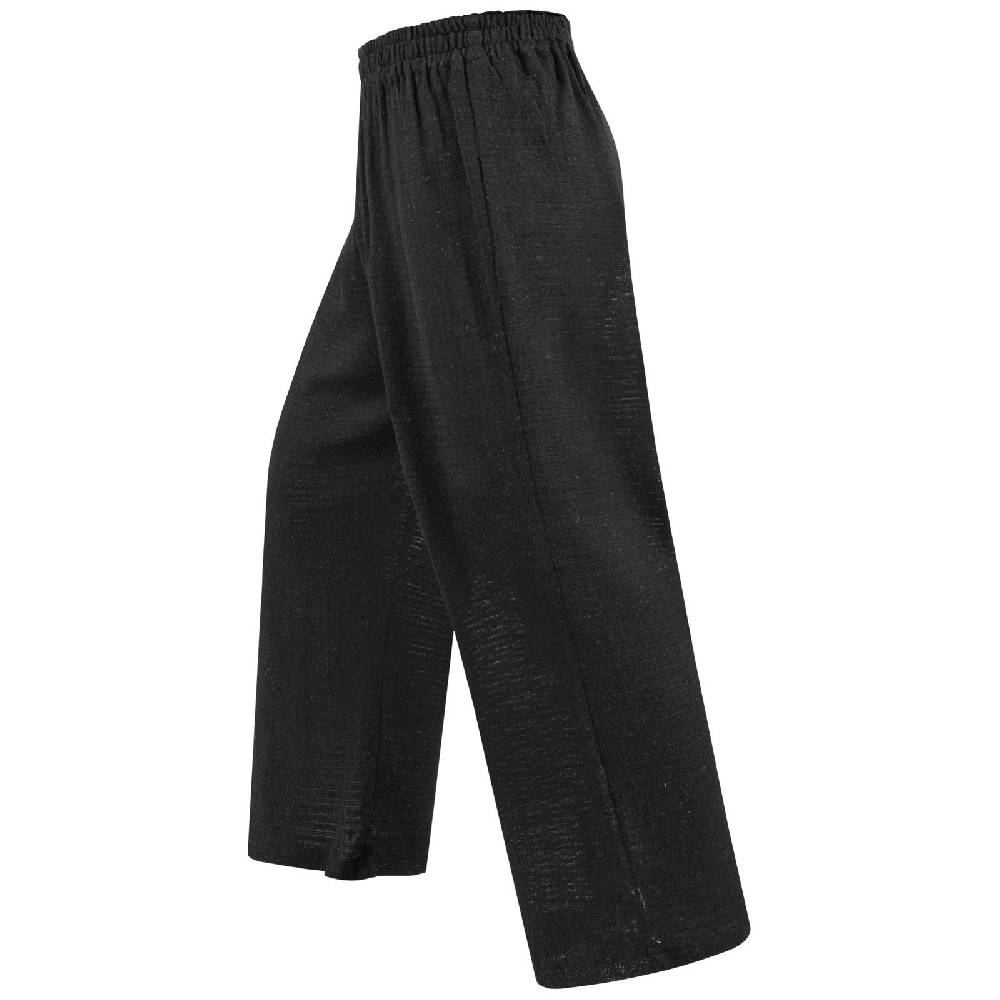 Kunst Und Magie Hose Psy Goa 70er Hippie Boho Ibiza Style Hippie Sommerhose Strick Schwarz Outlet