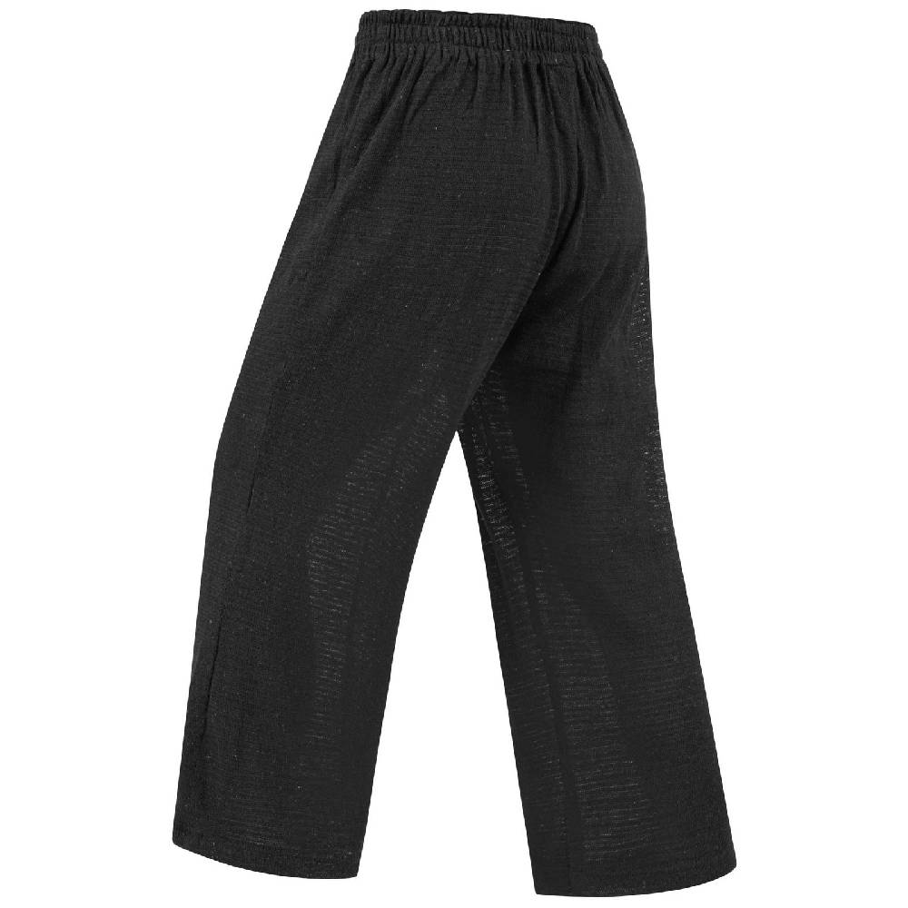 Kunst Und Magie Hose Psy Goa 70er Hippie Boho Ibiza Style Hippie Sommerhose Strick Schwarz Outlet