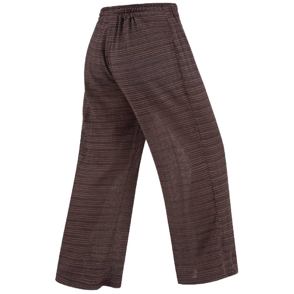 Kunst Und Magie Hose Psy Goa 70er Hippie Boho Ibiza Style Hippie Sommerhose Strick Braun Auslauf