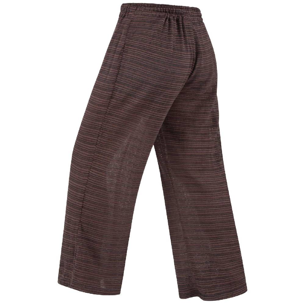 Kunst Und Magie Hose Psy Goa 70er Hippie Boho Ibiza Style Hippie Sommerhose Strick Braun Auslauf