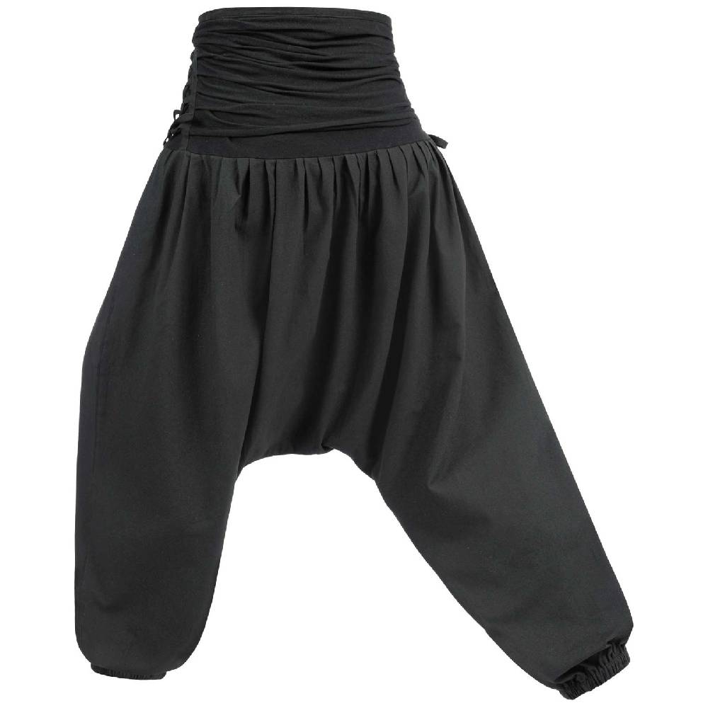 Kunst Und Magie Kunst und Magie Damen Pluderhose Freizeit Haremshose Wellnesshose Mittelalterhose im Angebot