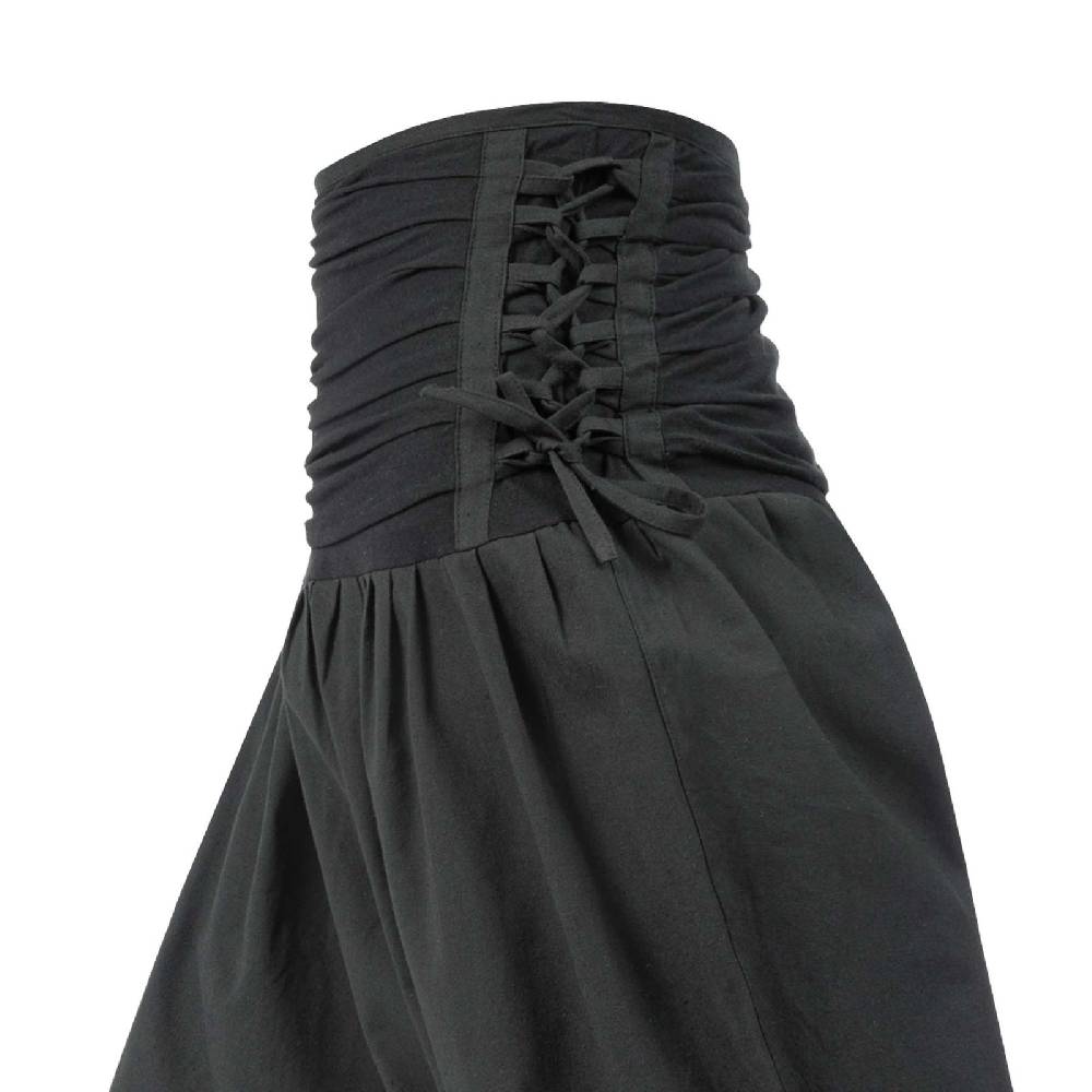 Kunst Und Magie Kunst und Magie Damen Pluderhose Freizeit Haremshose Wellnesshose Mittelalterhose im Angebot
