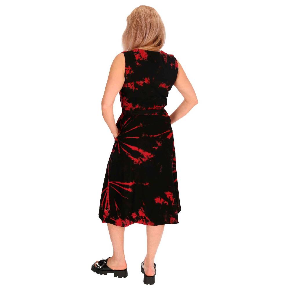 Kunst Und Magie Kleid Batik Sommerkleid Baumwoll Kleid Boho Ibiza Geköpft Hippie Tie Dye Fabrik Onlineshop