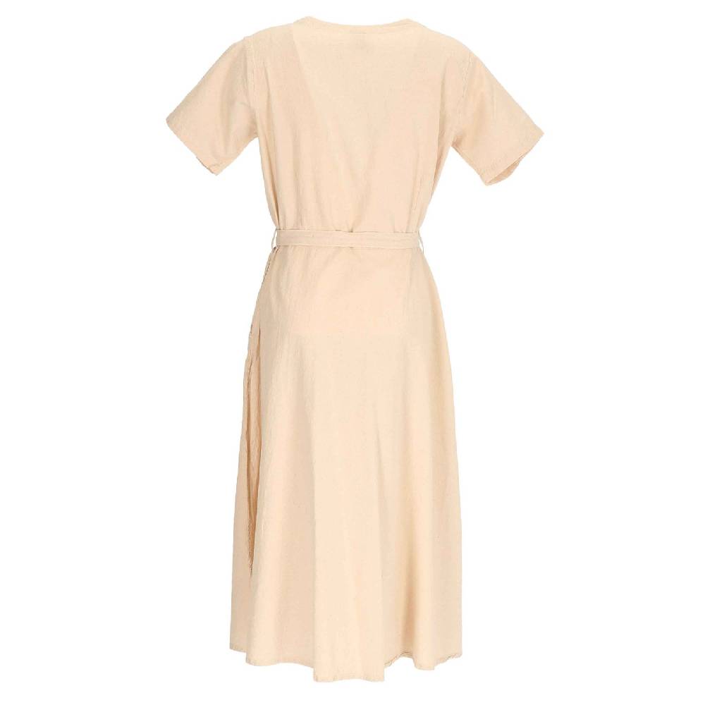 Kunst Und Magie Kleid Sommerkleid Baumwoll Kleid Boho Ibiza Geknöpft Hippie Sonderangebot