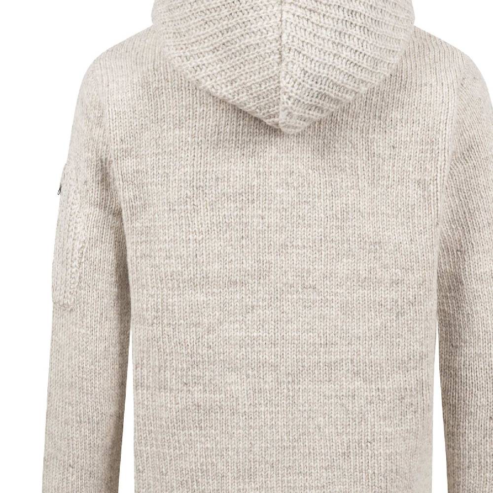 Kunst Und Magie Strickjacke Schurwolle Klassich Nordisch Wolle Jacke mit Kapuze Kragen Futter Unisex Online Shopping