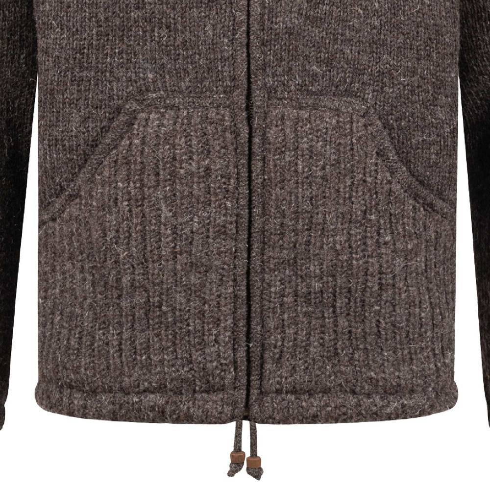 Kunst Und Magie Herren Strickjacke Schurwolle Klassich Nordisch Wolle Jacke mit Kapuze Schurwolle Preisnachlass