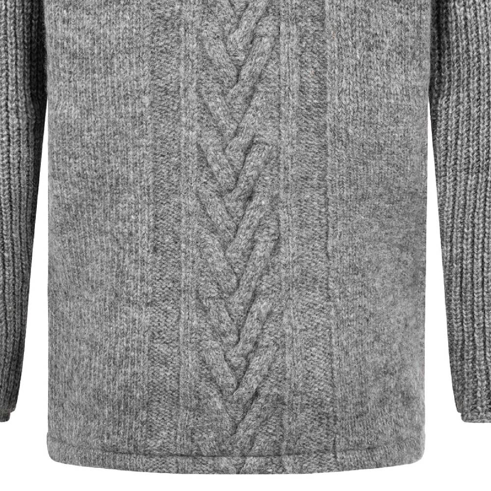 Kunst Und Magie Herren Strickjacke Goa Wolle Jacke Fleecefutter Hochkragen Winterjacke Kurzmantel Kapuze Cyber Monday
