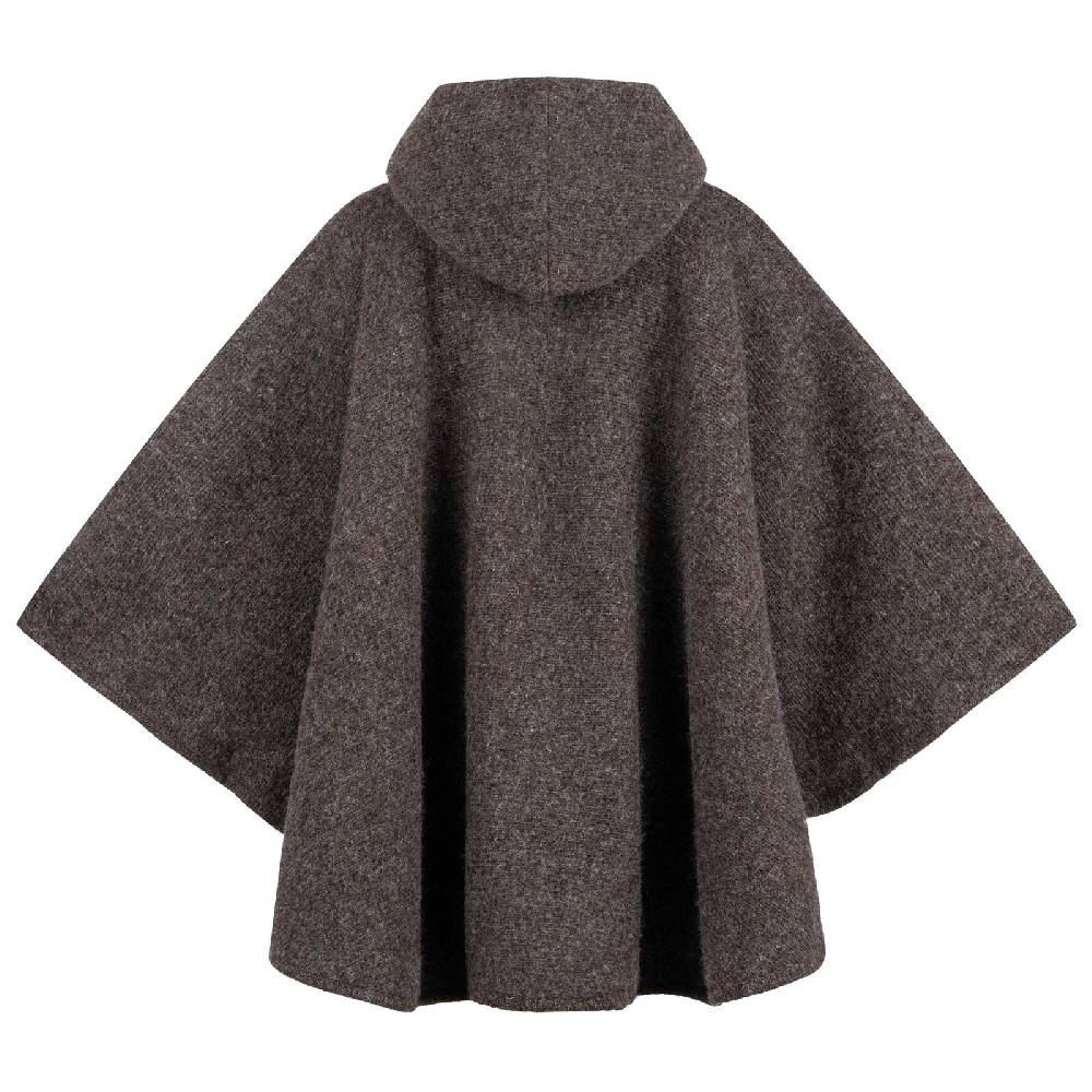 Kunst Und Magie Strick Poncho mit Kapuze Umhang Cape Strickjacke Wolle Jacke mit Kapuze Winter Mantel Online Outlet