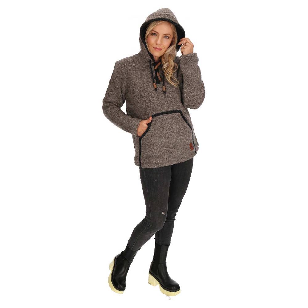 Kunst Und Magie Baja Hoodie Strickjacke Wolle Jacke mit Kapuze Winter Pullover Kapuzenpullover Super Sparpreis