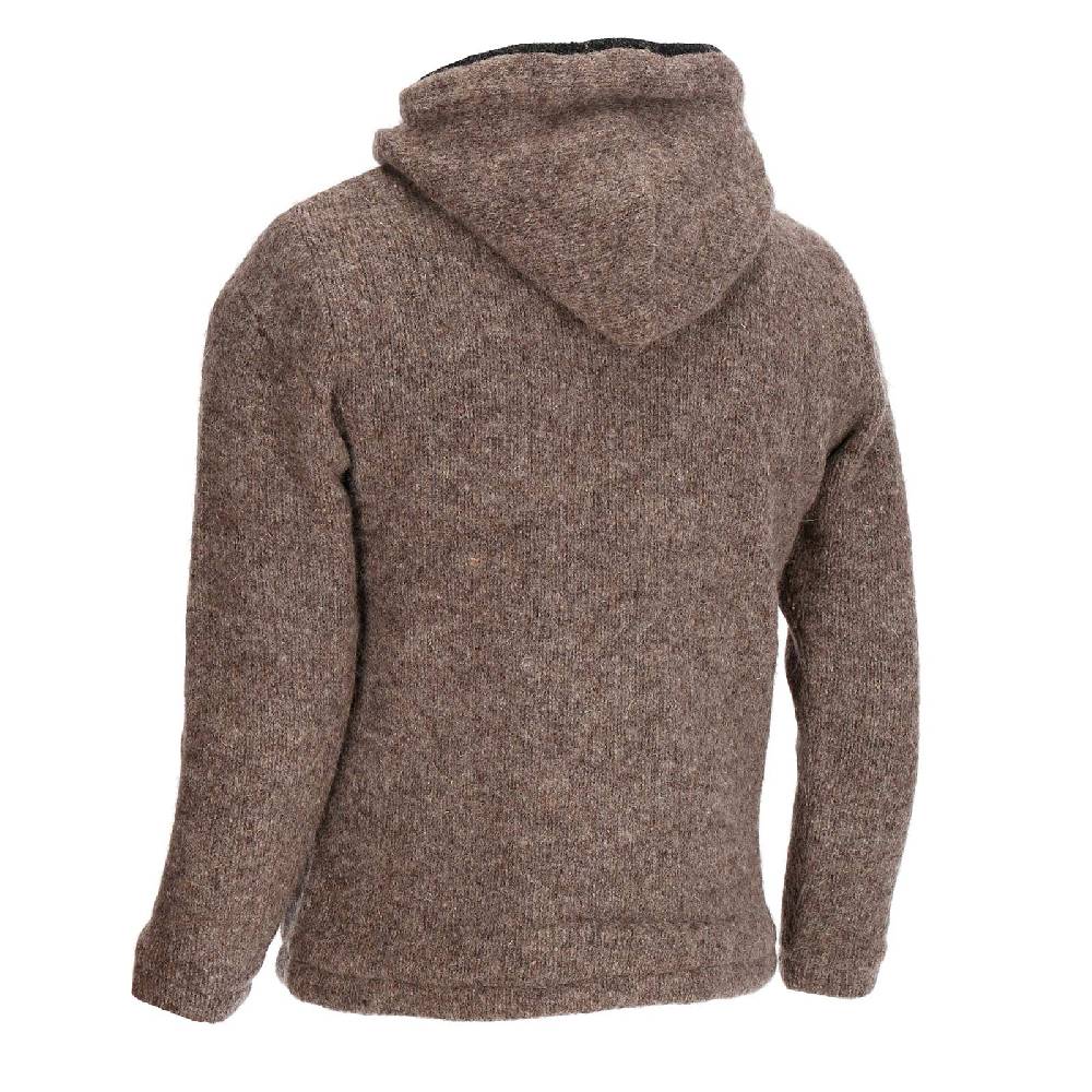 Kunst Und Magie Baja Hoodie Strickjacke Wolle Jacke mit Kapuze Winter Pullover Kapuzenpullover Super Sparpreis