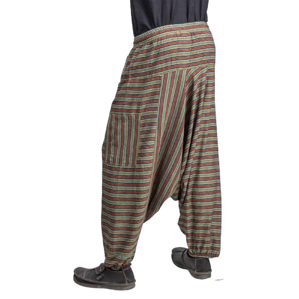 Kunst Und Magie Kunst und Magie Bunte Unisex Aladin Haremshose Wellnesshose Wohlfühl Hose Letzter Tag