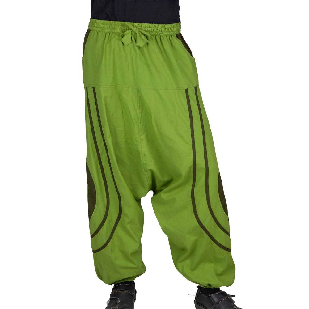 Kunst Und Magie Unisex Psy Baggy Pants Hippie Hose Goa Baumwoll Cargo Haremshose OM Zeitbegrenzte Promotion