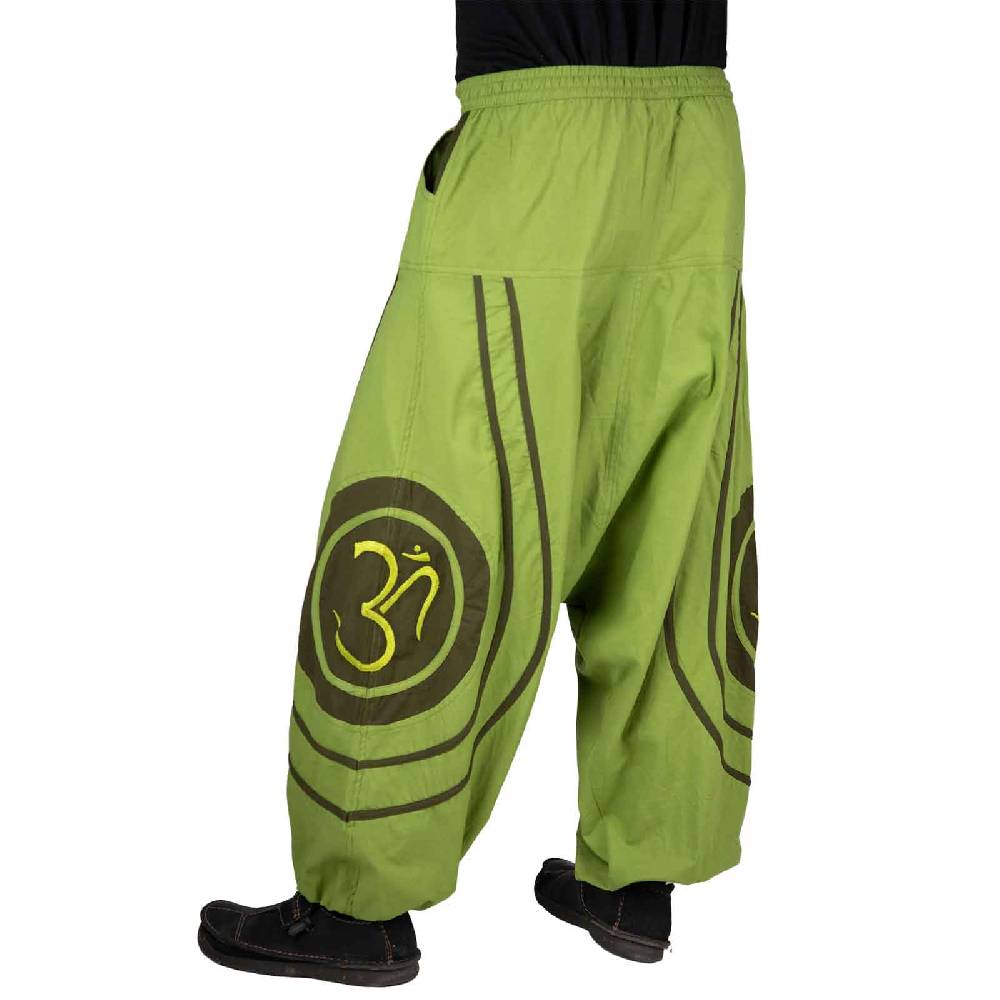 Kunst Und Magie Unisex Psy Baggy Pants Hippie Hose Goa Baumwoll Cargo Haremshose OM Zeitbegrenzte Promotion