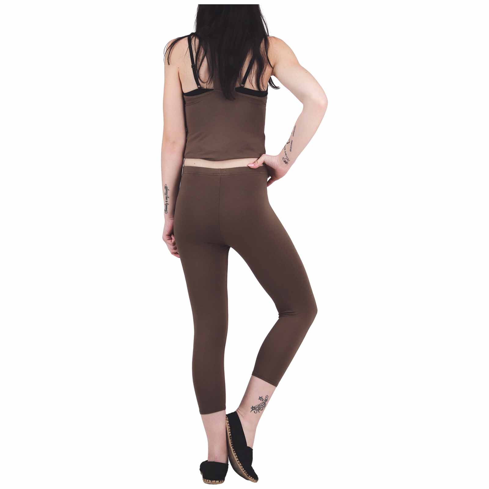 Kunst Und Magie Kunst und Magie Damen Yoga Leggings Atmungsaktive Wellnesshose Yogahose 3/4 Outlet