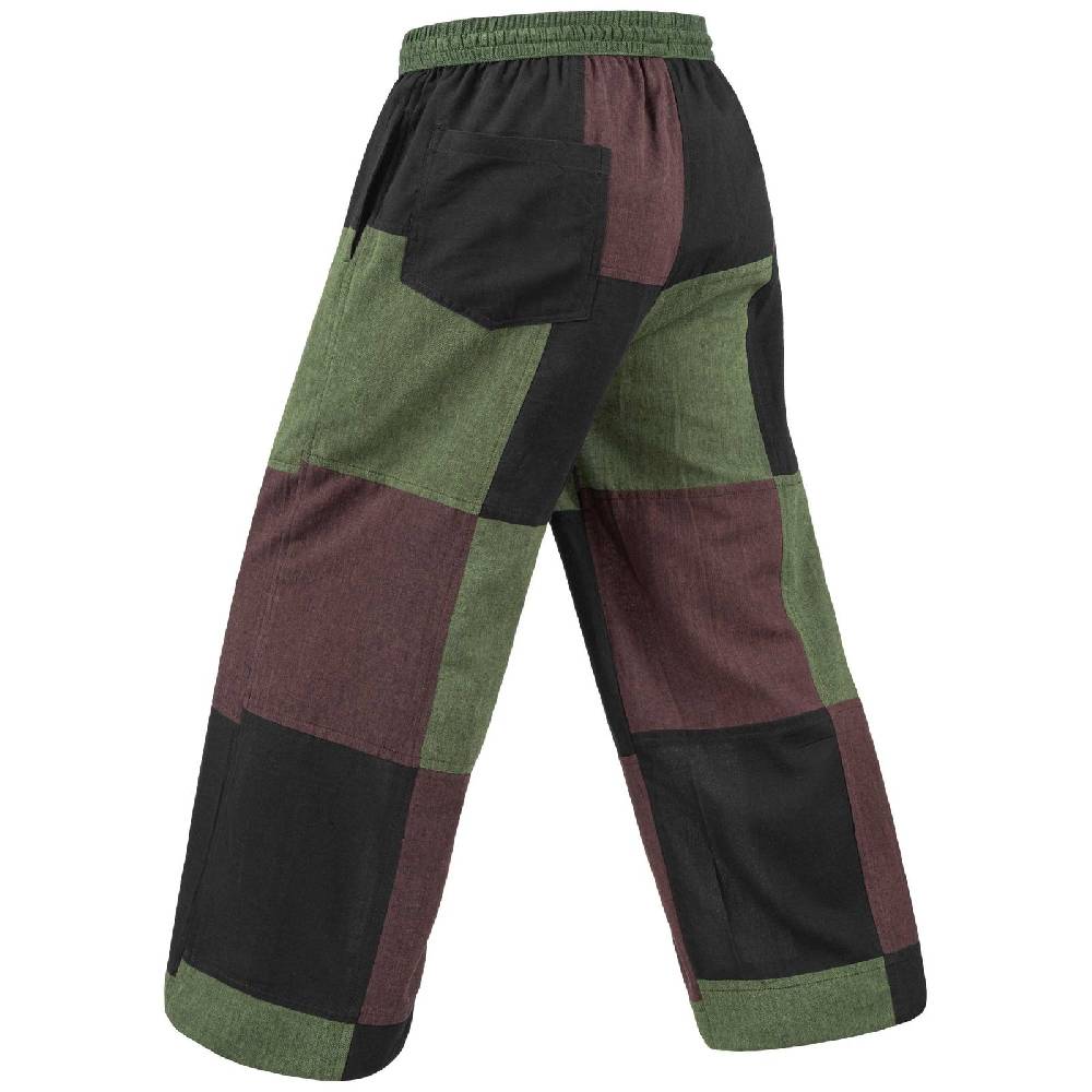 Kunst Und Magie Kunst und Magie Bunte Patchwork Freizeit Hose Baumwolle - Unisex Hippiehose Nachhaltig Hotsell
