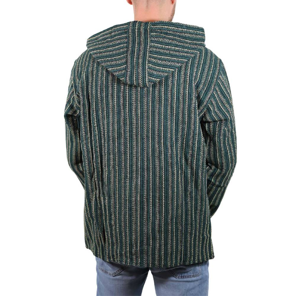 Kunst Und Magie Bunter Kapuzenpulli Kapu Baja Jerga Hoodie mit Kapuze und Kängurutaschen Hippie Goa Muttertagsangebot