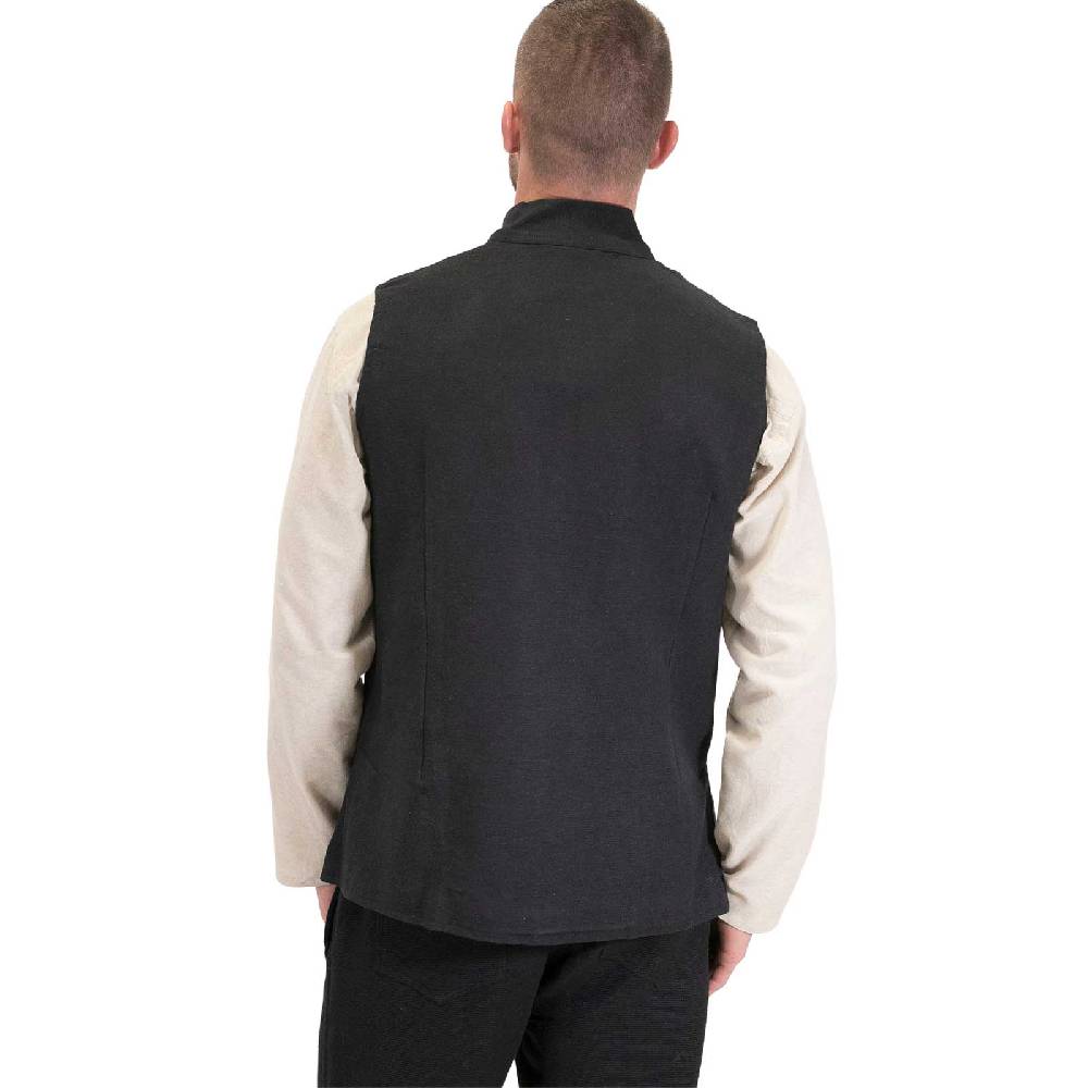 Kunst Und Magie Kunst und Magie Traditionelle Nepal Gilet Herren Hippie Weste Lagerräumung