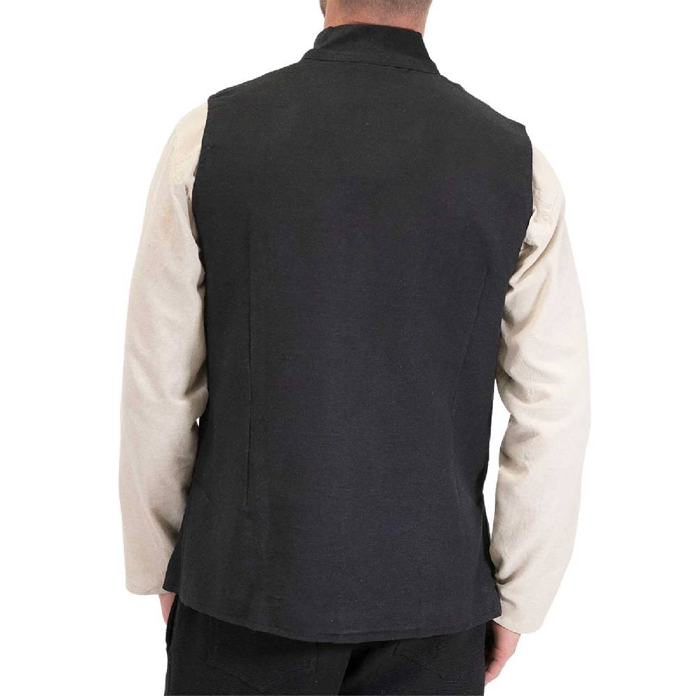 Kunst Und Magie Kunst und Magie Traditionelle Nepal Gilet Herren Hippie Weste Lagerräumung