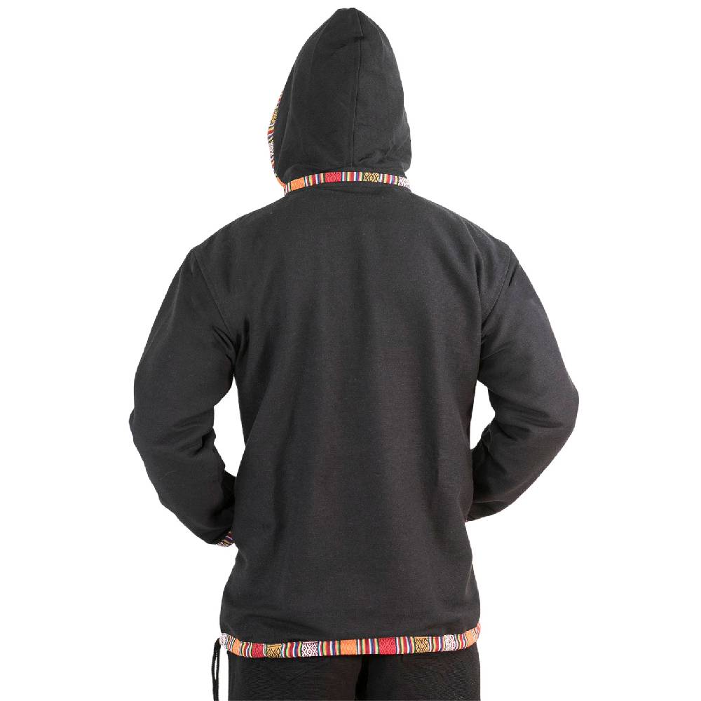 Kunst Und Magie Baja Hoodie Kapuzenpullover mit Fleecefutter und abnehmbarer Kapuze Bestseller