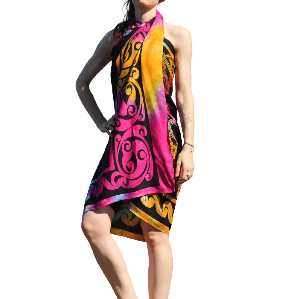 Kunst Und Magie Sarong Yogatuch Iggdrasil Weltenbaum Strandtuch Multifunktionstuch Dekotuch Tischdecke Wickelkleid VIP-Rabatte