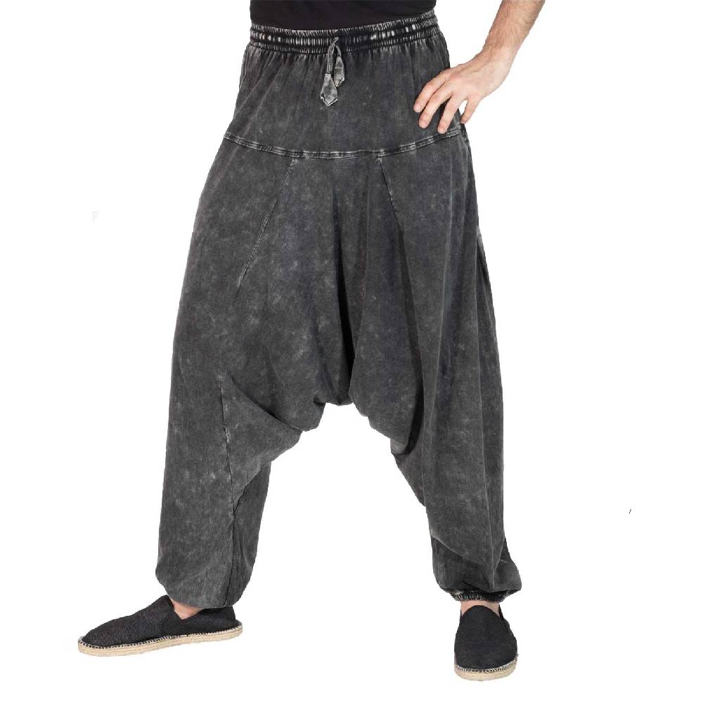 Kunst Und Magie KUNST UND MAGIE Orientalische Haremshose one size Stonewashed in vielen Farben Tiefpreis