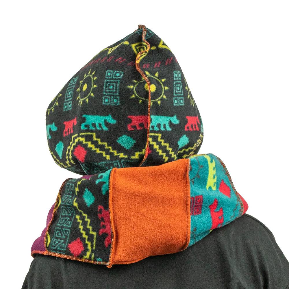 Kunst Und Magie Kunst und Magie Damen Kapuzenschal Schal Loop aus Fleece JETZT KAUFEN