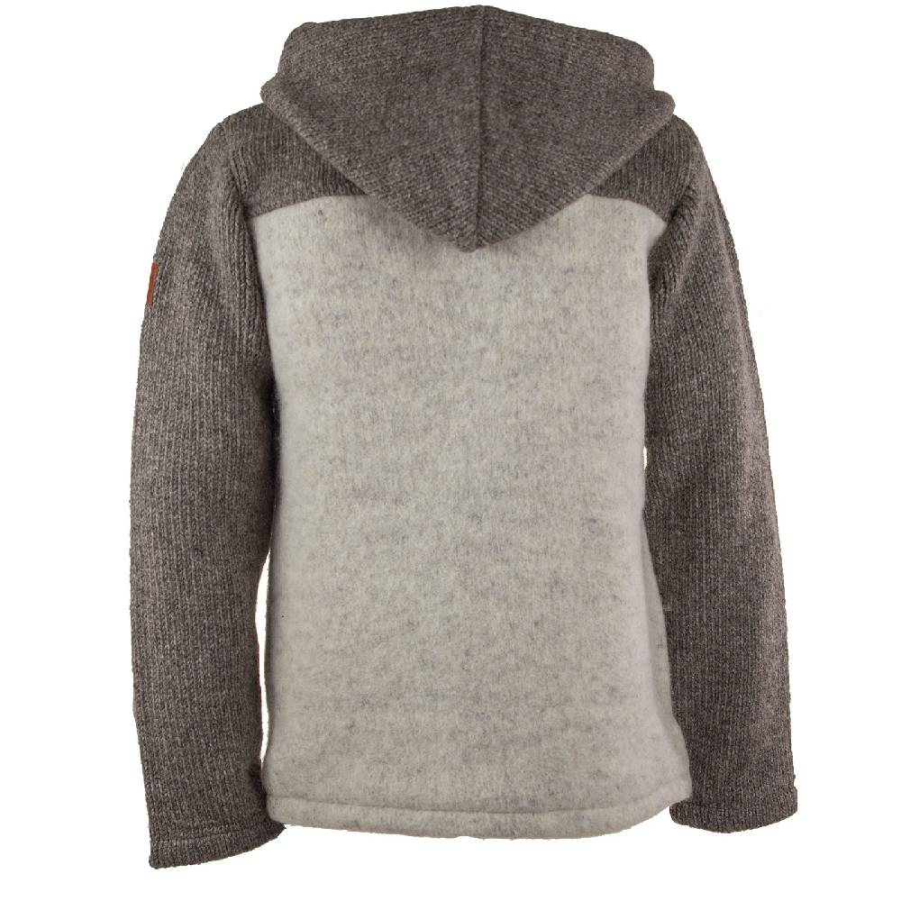Kunst Und Magie Klassische Herren Strickjacke Wolle Jacke mit abnehmbarer Kapuze Baumwollfutter Bis zu 50% Rabatt